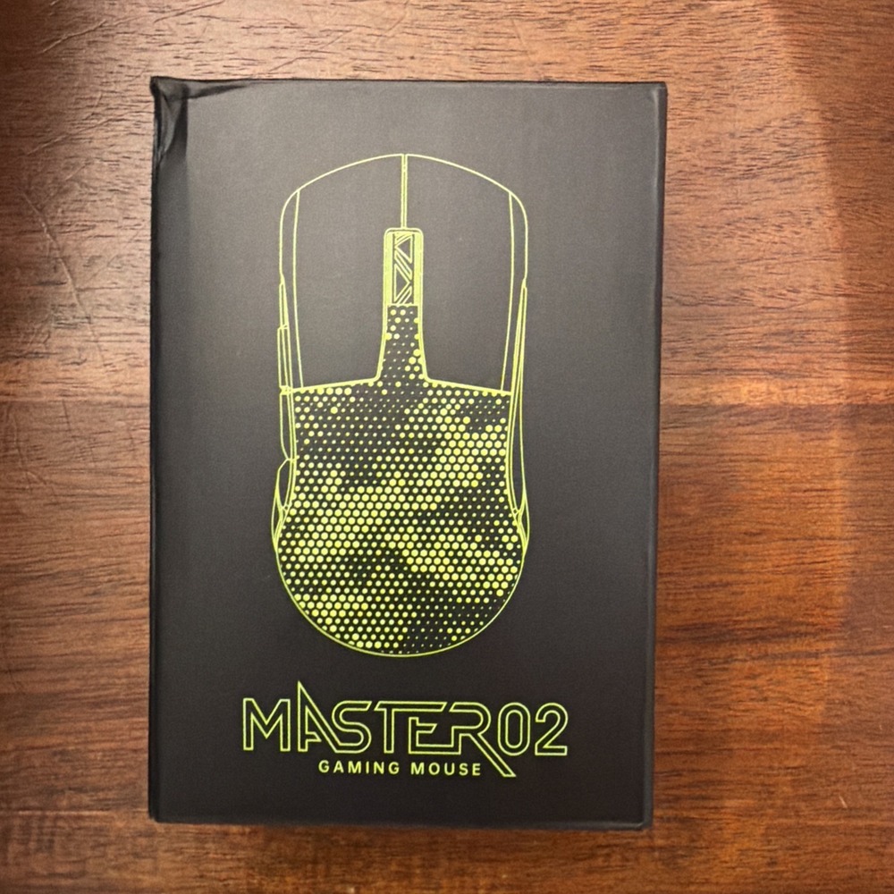 FFJ Master 02 Wireless Gaming Mouse - BLACK - New